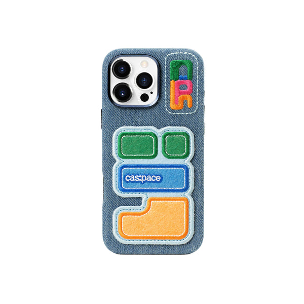 cas:pace 25A/W「牛仔」配色 布製貼合工藝 手機殼
