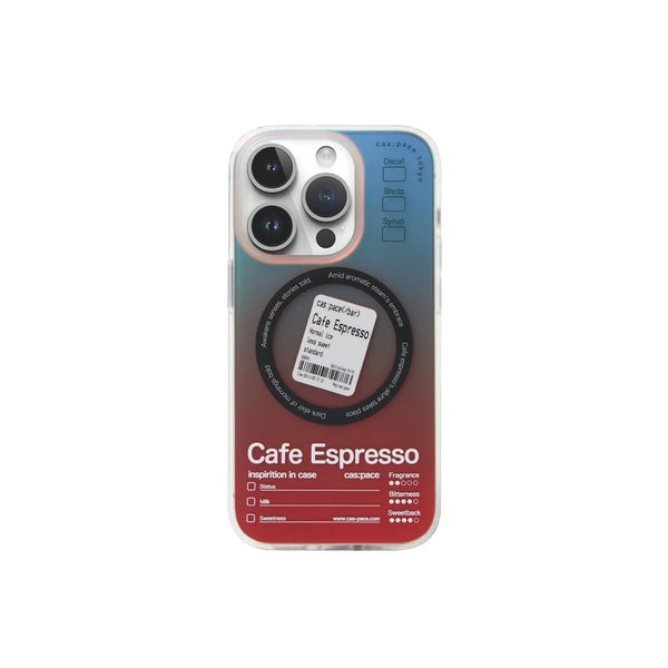 cas:pace collection「espresso」MagSafe 高級雷射 磁吸款  手機殼