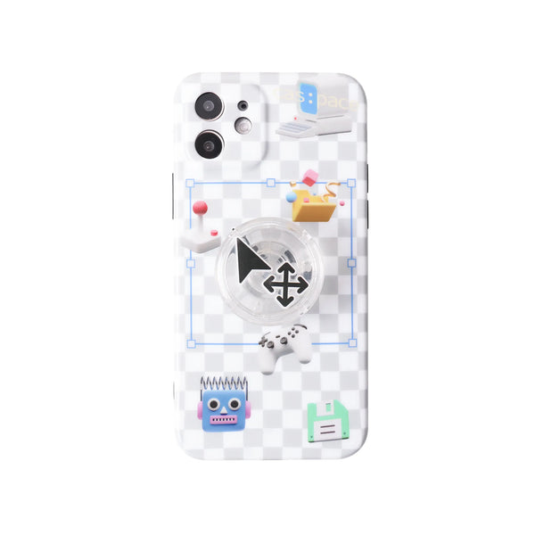 cas:pace 21A/W 「3D icon」遊戲格子    手機殼